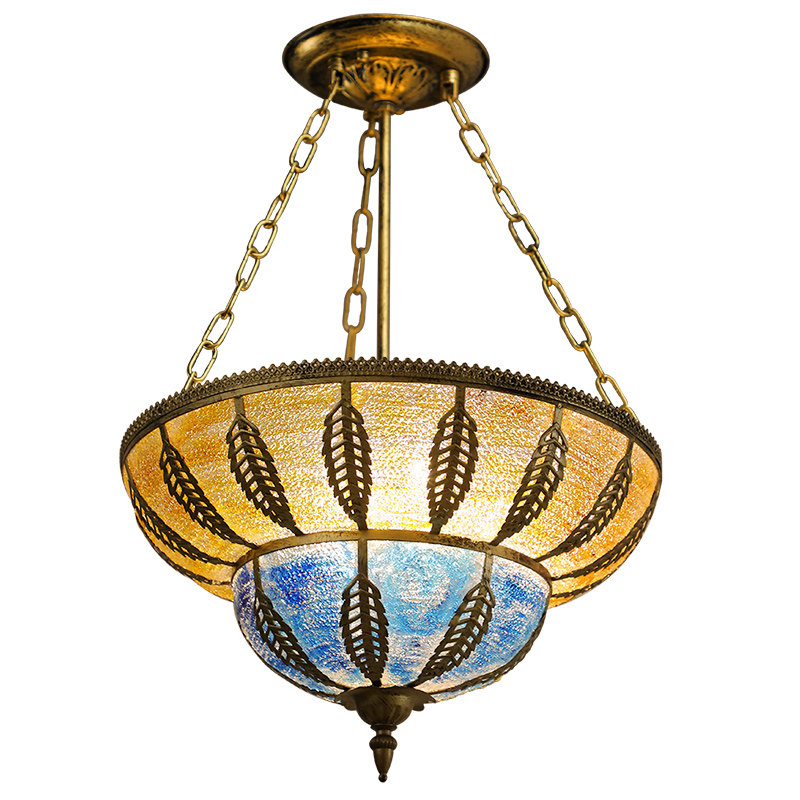 异丽东南亚风格铁艺吸顶吊灯泰式会所复古工业风灯饰客厅灯具,家装灯饰光源,客厅吊灯,淘宝优惠券,粉丝福利购,淘宝优惠卷