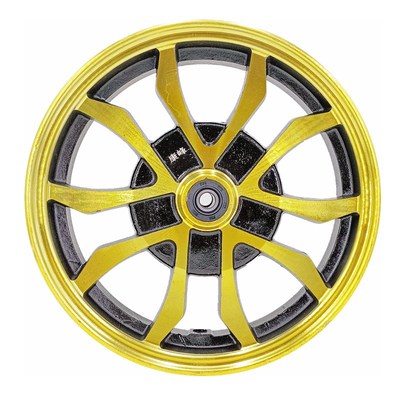 寸大鼓刹电动车古刹前轮毂.铝合金钢通用