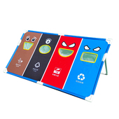 学习垃圾分类小学幼儿童投掷沙包靶游戏感统训练器材体智能道