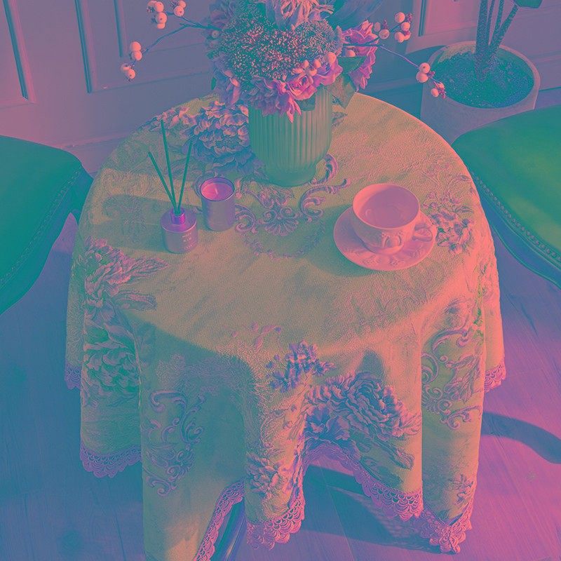 小圆形茶几桌布高级感圆桌台布方形小尺寸布艺八仙桌麻将桌台布,居家布艺,桌布,淘宝优惠券,粉丝福利购,淘宝优惠卷