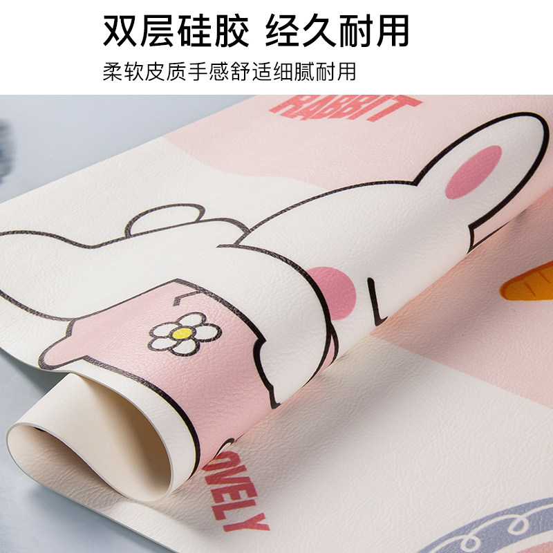 儿童学习桌垫电脑桌面写字台卡通学生书桌垫防水防油餐裁剪,居家布艺,桌布,淘宝优惠券,粉丝福利购,淘宝优惠卷