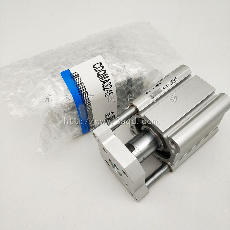 薄型带导杆气缸QM252575气动