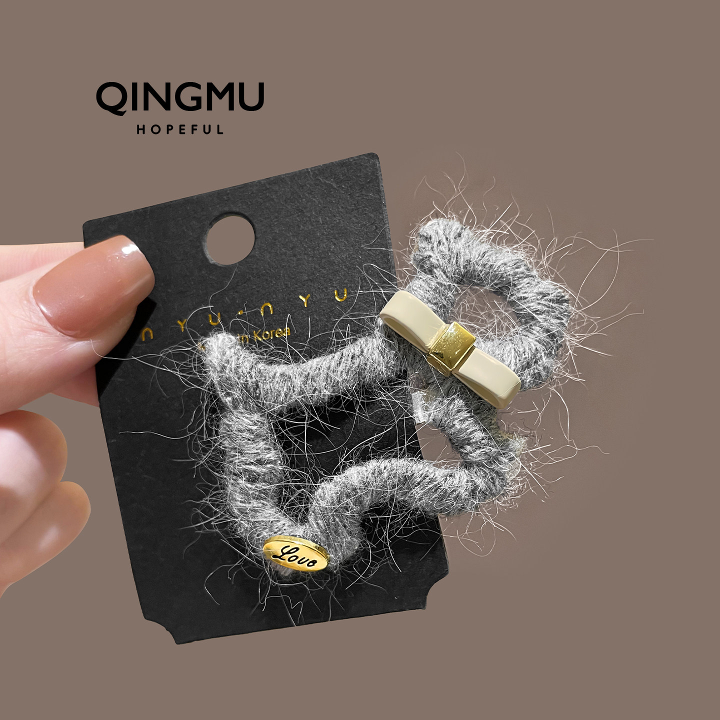 韩国西高地毛绒小马发夹女秋冬蝴蝶结侧边夹前额碎发夹发卡掰掰夹,饰品/流行首饰/时尚饰品新,发饰,淘宝优惠券,粉丝福利购,淘宝优惠卷