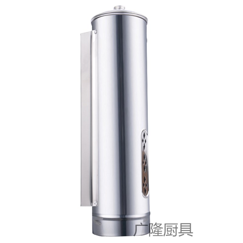 不锈钢杯架 取杯器 杯筒 杯架 饮水机杯架 纸杯架 一次性杯子