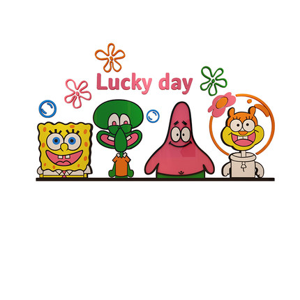 儿童医院文化护士站装饰工作台病房贴纸药店诊所科室背景墙面布置