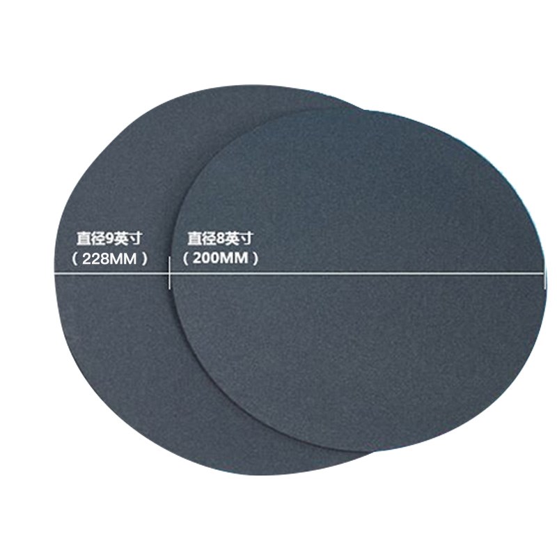 德国勇士991A金相砂纸 圆形水磨氧化铝7000目可双面背胶防水