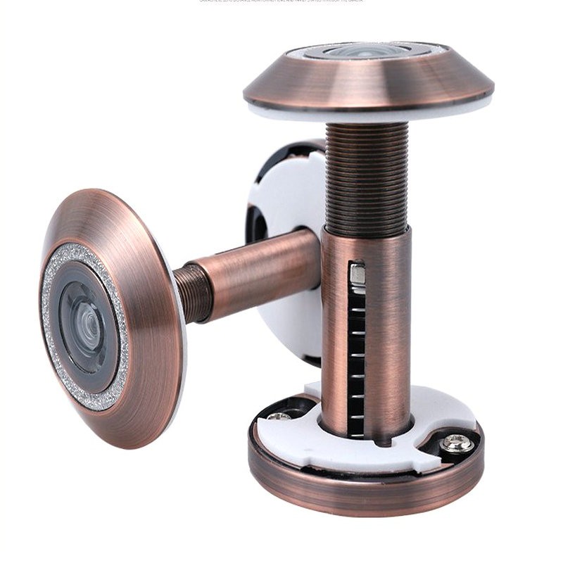 防盗门猫眼门镜防卸防撬防拧红古猫眼入户门猫眼孔径-mm