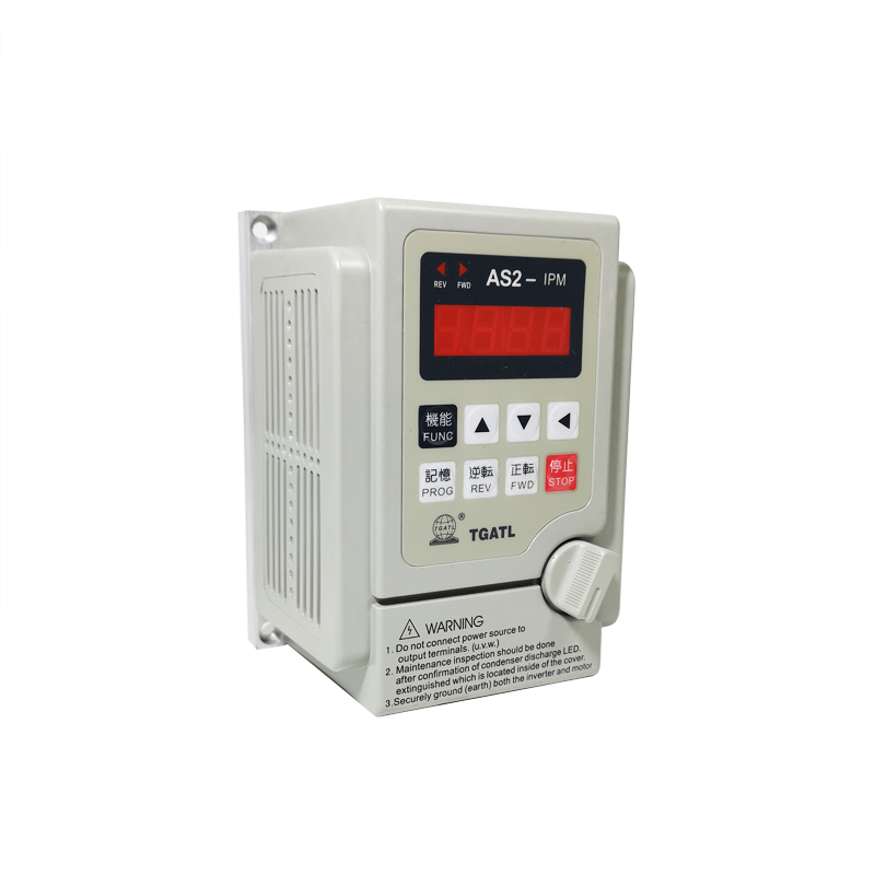 台工爱德利220V0.75KW变频器AS2-107电机调速仪IPM流水线调速开关