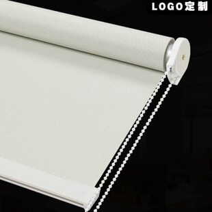 免打孔遮阳厨房遮挡帘卫生间手拉全遮光卷帘 办公室升降窗帘卷拉式