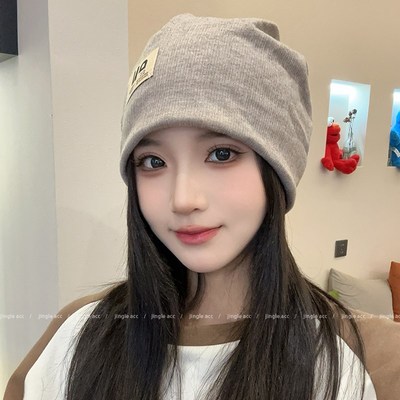 56月份月子帽夏薄款堆堆帽女产妇帽睡帽春夏季睡觉可戴大头围帽子