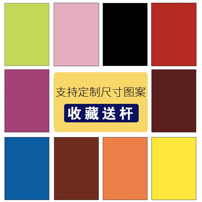 现代简约色纯仿麻门帘遮挡u商用店铺半截帘子支持定制logo素