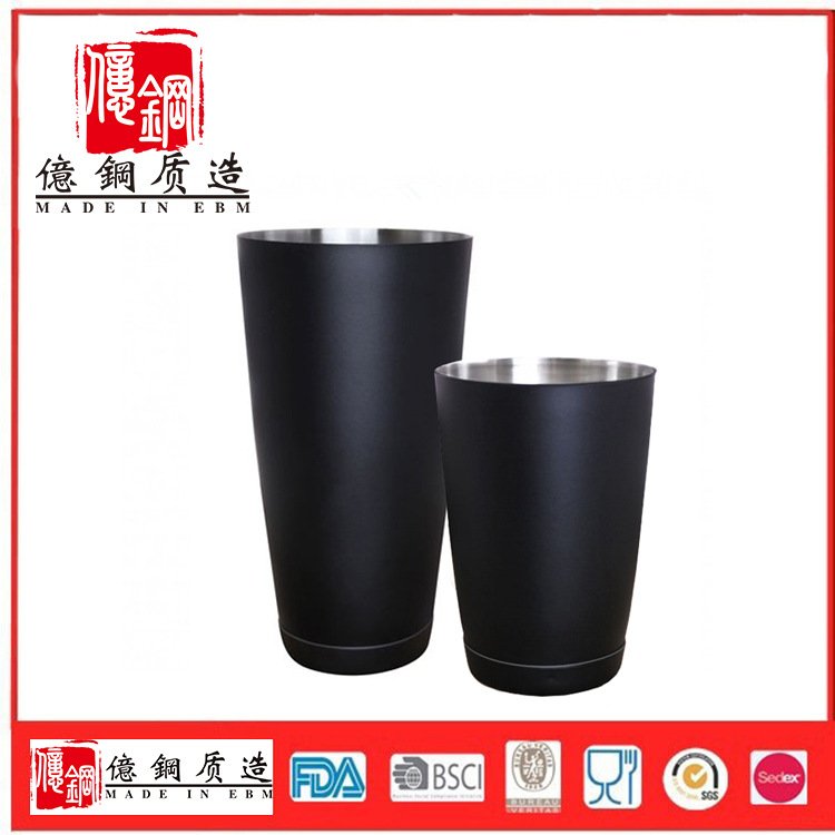 工厂304不锈钢波士顿调酒器摇酒壶鸡尾酒摇酒杯可做颜色