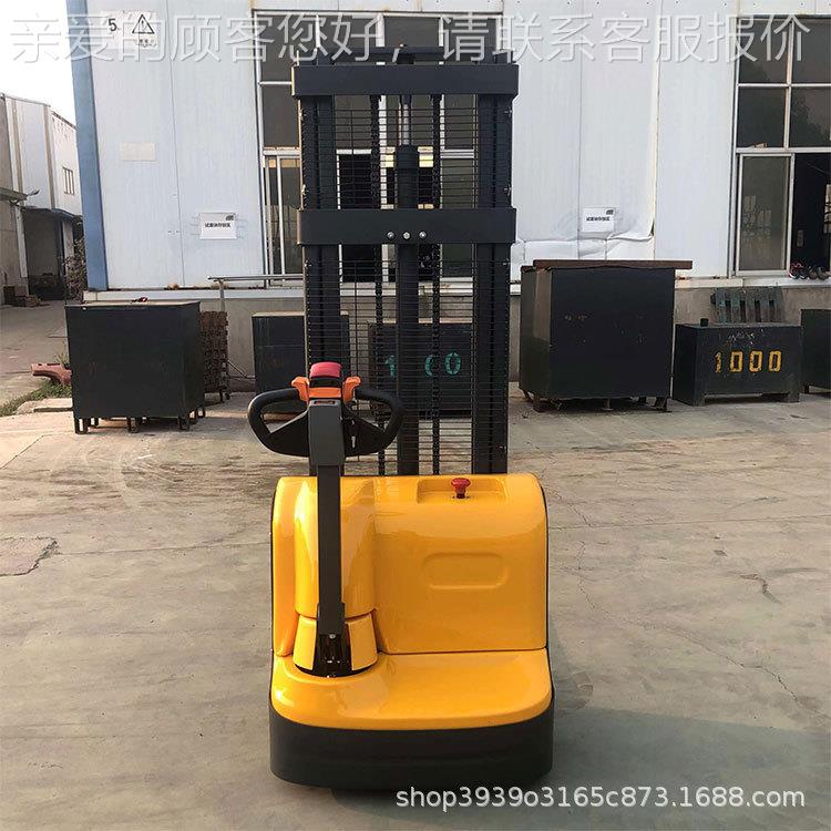 步行式高车1.5吨搬运堆高动叉自动升高货物步车UFF行电式升升高叉