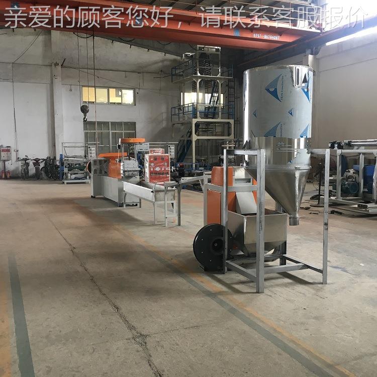 塑料薄膜回收sx-125膜机/塑机料薄膜造粒/PE薄POPP 塑料造粒机