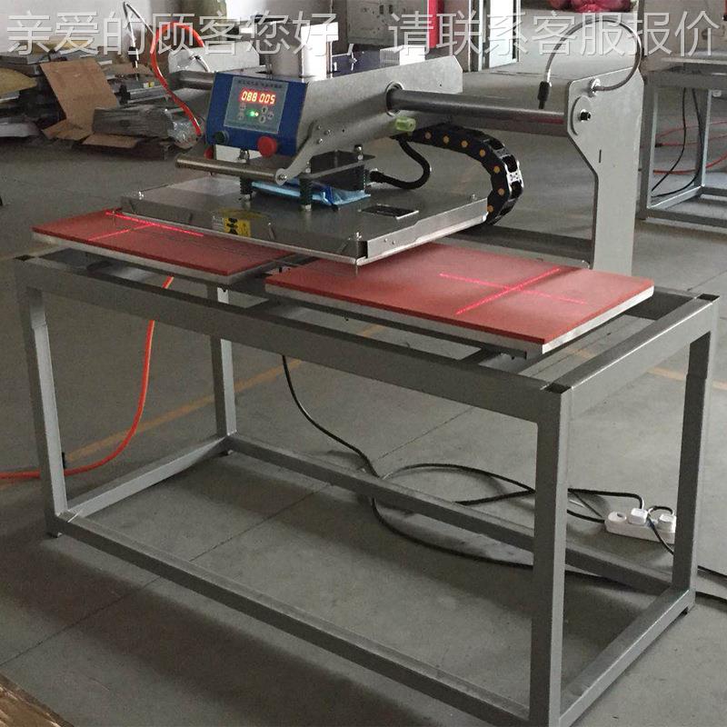 DS-2B460上滑外式气压红线图案皮定位衣服LOGO热升华烫画机 革OLO