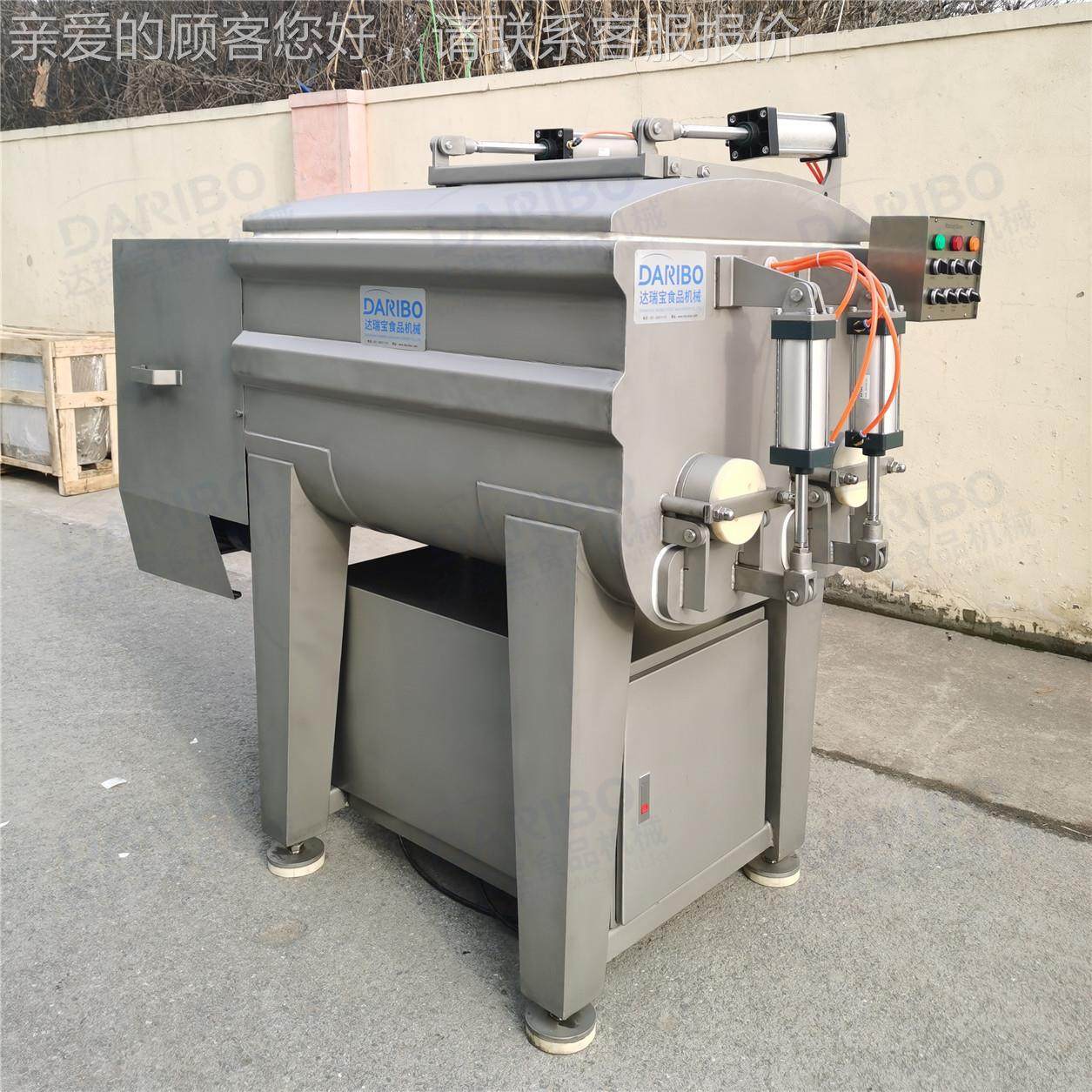 lDRB-ZJB4D道RB-JB40用0真空拌馅机商肠地肠混合腌肉机带提升上料