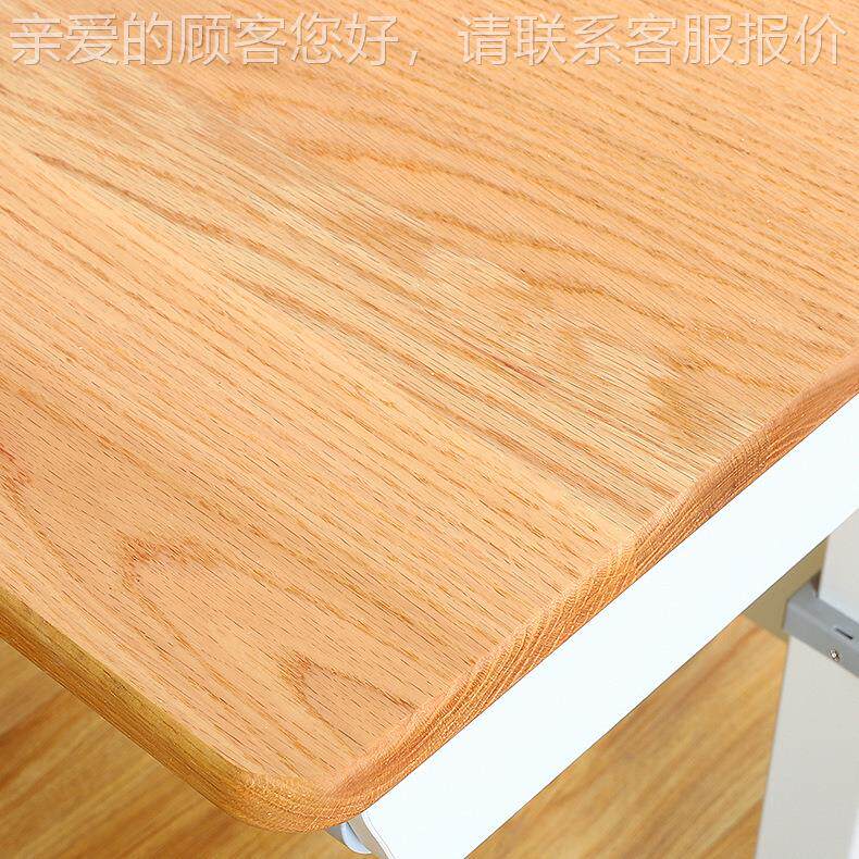 实木桌面红橡木榉木橡木板实材餐桌桌办公桌学习电胶WOJ脑桌面木