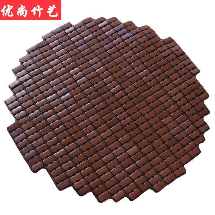 夏季圆形坐垫麻将凉席圆凳子夏天圆竹垫隔热餐桌垫办公椅凉垫日式,居家布艺,椅垫,淘宝优惠券,粉丝福利购,淘宝优惠卷