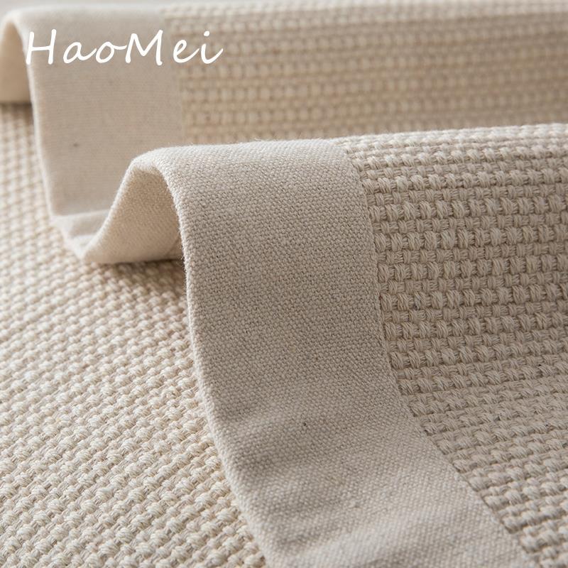 新款棉麻沙发盖布加厚高档皮沙发坐垫子四季通用防滑亚麻沙发罩巾