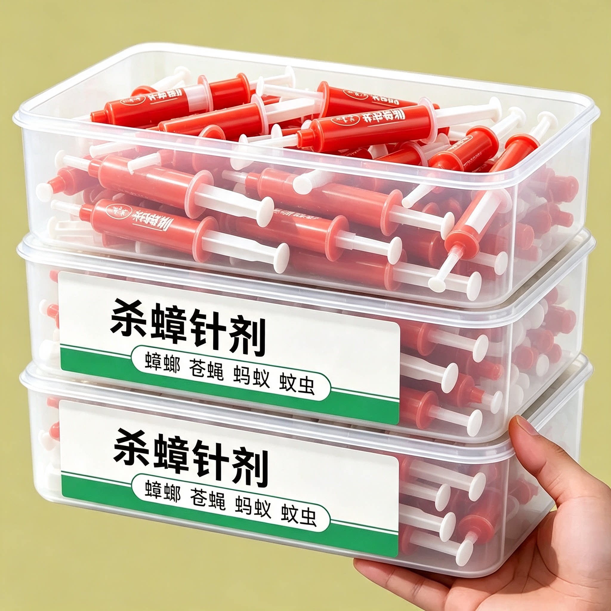 针管蟑螂药强效款饭店餐厅专用杀蟑螂胶饵虫卵双杀一窝端灭蟑神器