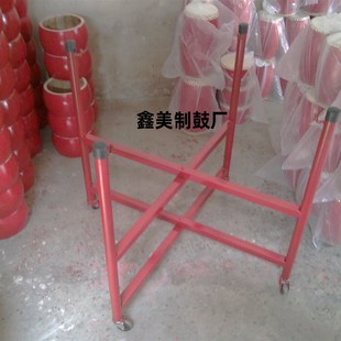 威风锣鼓挂架 盘鼓 折叠带轮子 堂鼓 鼓架12寸14寸16寸战鼓挂架