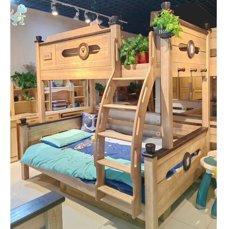 高低床实木儿童床上下床双层床两层加厚男孩女孩全实木上下铺环保,住宅家具,高低/子母床,淘宝优惠券,粉丝福利购,淘宝优惠卷
