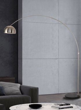 Arco大理石钓鱼落地灯设计师意大利客厅样板房间抛物线展厅装饰灯