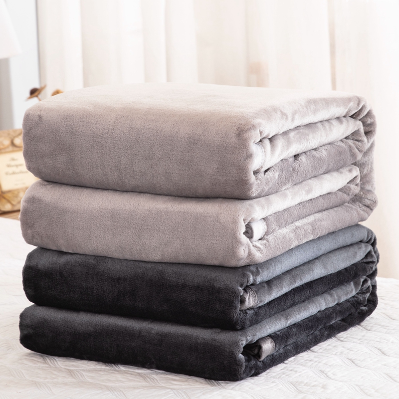 珊瑚绒毯子铺g床单人学生宿舍冬季加厚法兰毛毯加绒床单毛绒床上