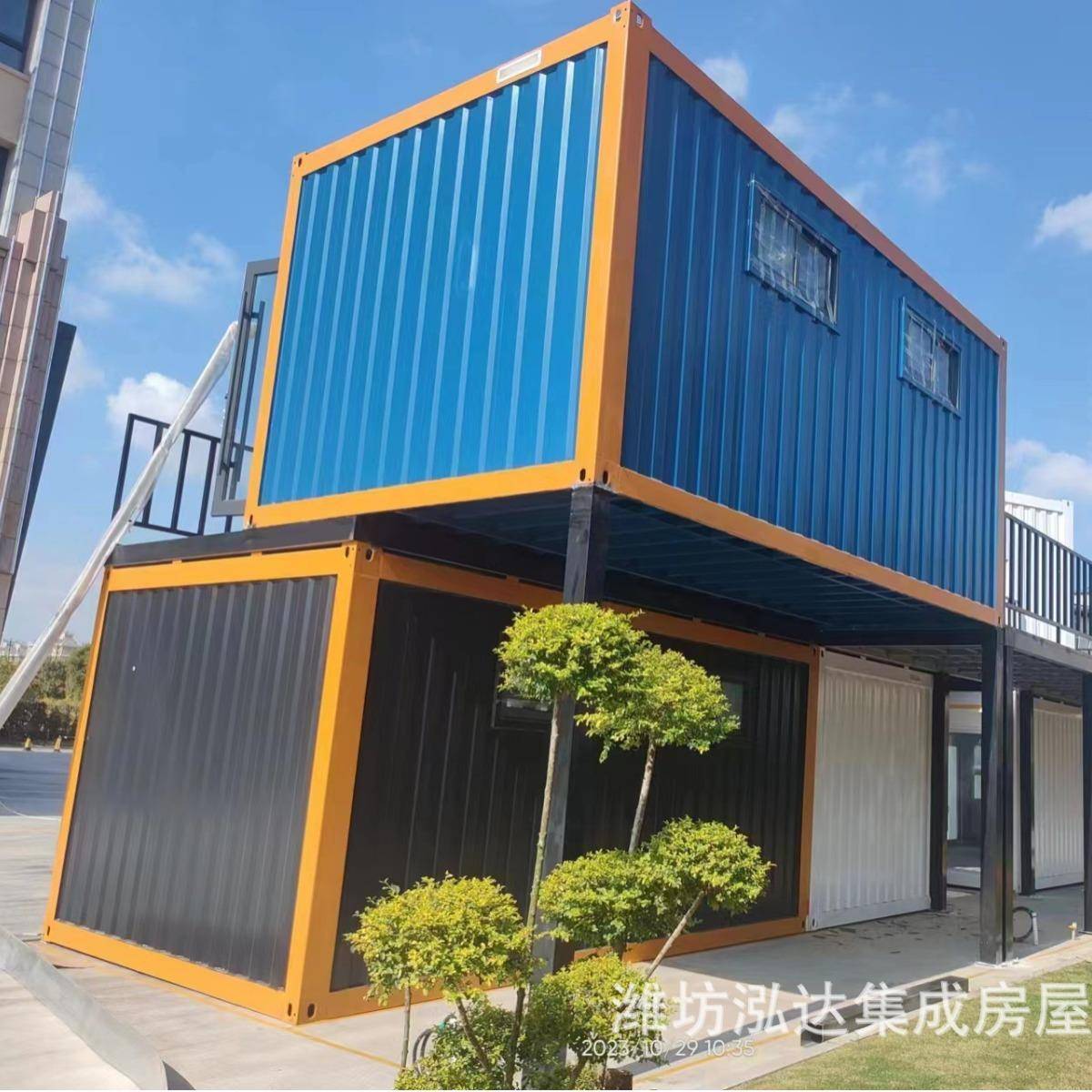 创意网红移动民宿景区野营营地网红打卡文旅创意集装箱房子田园风