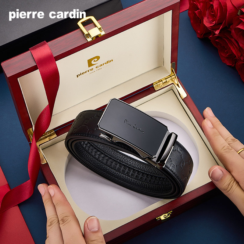 皮尔卡丹正品男士腰带真皮自动扣2025新款商务时尚潮流皮带送老公,服饰配件/皮带/帽子/围巾,腰带/皮带/腰链,淘宝优惠券,粉丝福利购,淘宝优惠卷