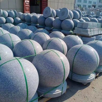 花岗岩石球石墩子路障挡