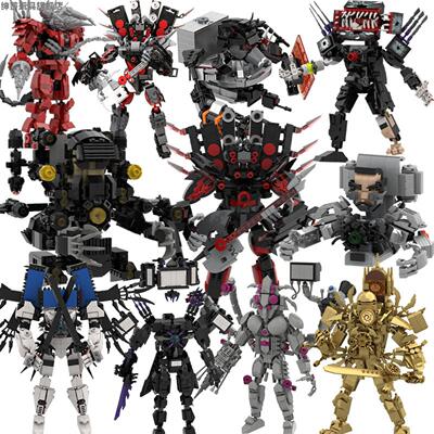 马桶人监控人积木音响王