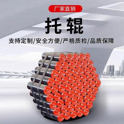 输送带托辊滚筒上下平行滚筒托辊皮带机滚筒传送带无动力托辊滚轮