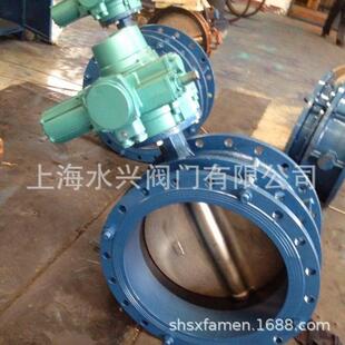 SD941X 16C电动伸缩蝶阀双法兰电动蝶阀软密封电动蝶阀