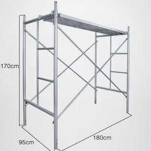 修铁架子梯形专用 建筑工地架子施工钢管移动脚手架活动踏板室内装