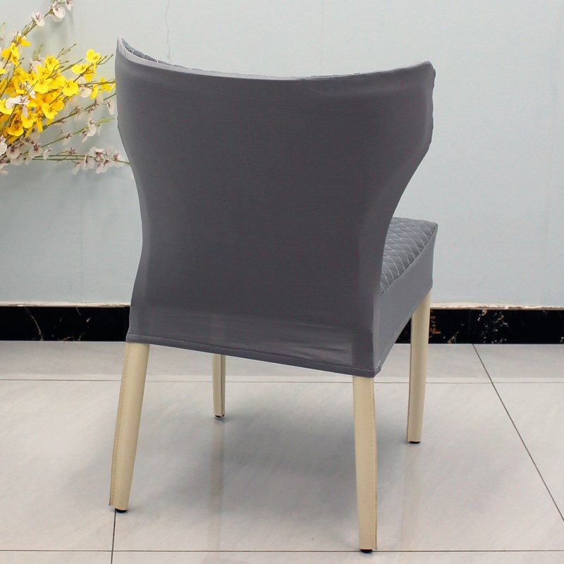 椅子套罩法式牛角马鞍皮椅套罩凳子罩座套靠背保护套全包餐厅家用