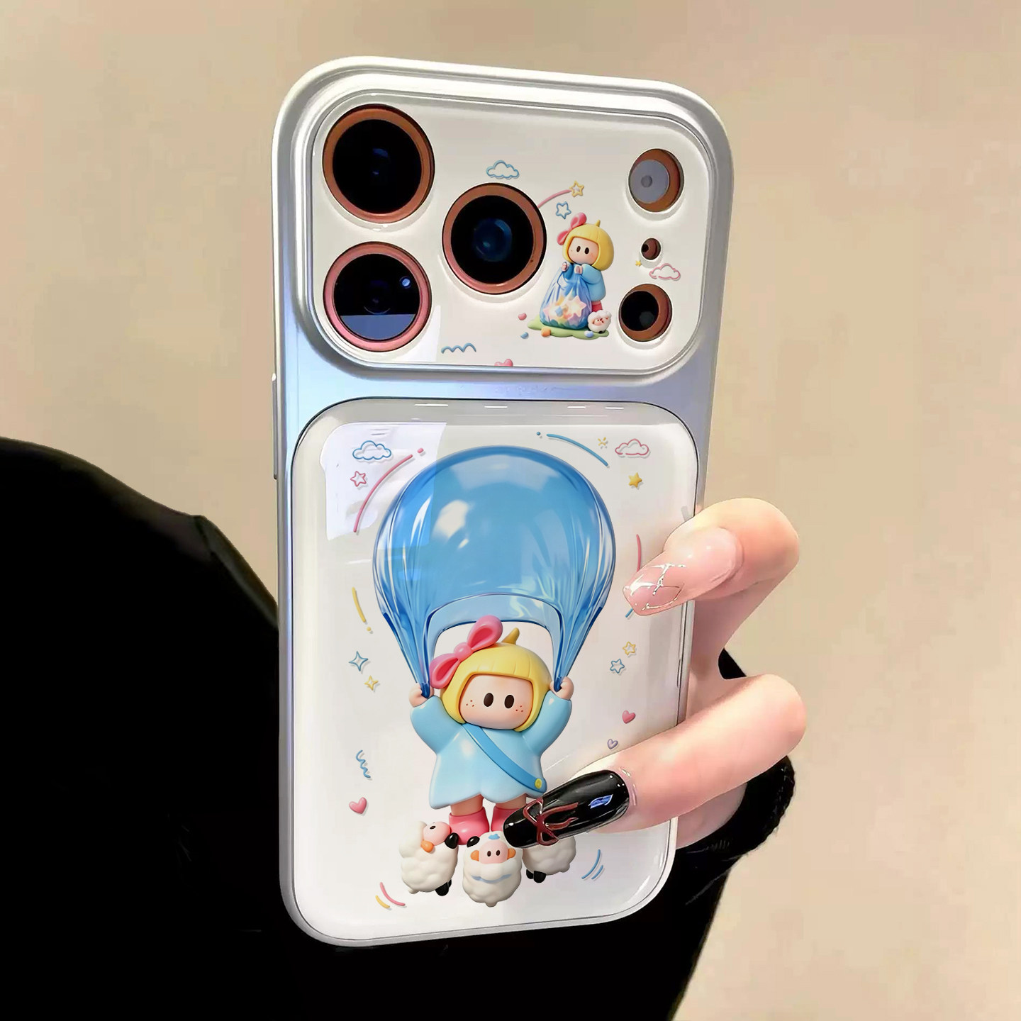 适用苹果系列手机壳公仔yoyo酱