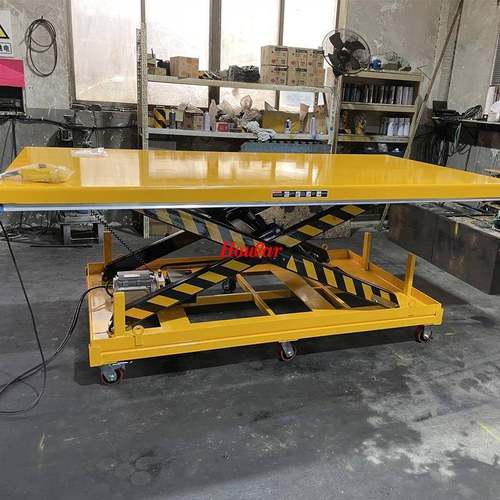 非标2660x1450单叉底架可固定可移动升降平台两用电动升降机