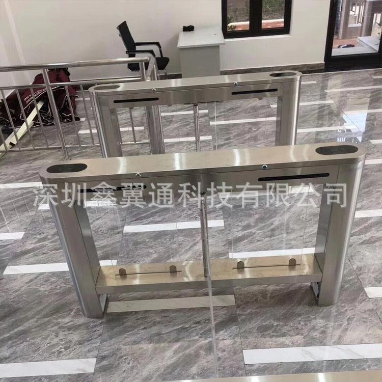 防撞速通门_大厦出入口二维码闸机_物业公司出入口速通门