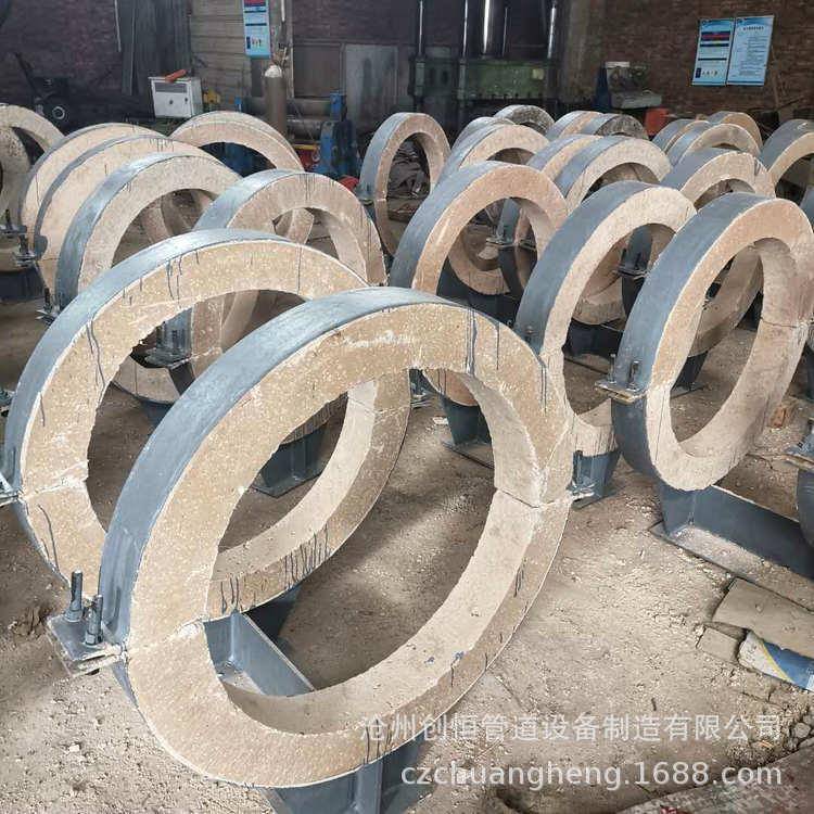 蛭石隔热管托DH型管托LR长输热网滑动隔热管托工期快