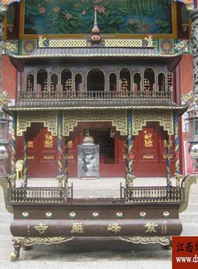 供应寺庙铜铁香炉生铁香炉寺庙大铜铁香炉插高香铜铸香炉