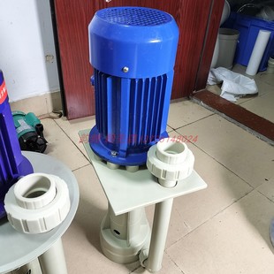 耐腐蚀槽外水泵耐l酸电动循环工业污水泵化工槽内喷淋塔液下泵立