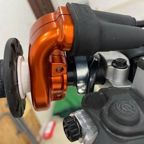 适用于胡斯瓦纳摩托 TE250i TE300i FX350 FX450加油器改装油门座