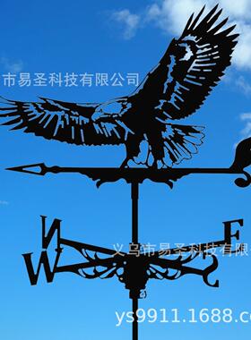 风向标金属动物风铁艺户外屋顶花园庭院装饰摆件工艺品铁艺装饰