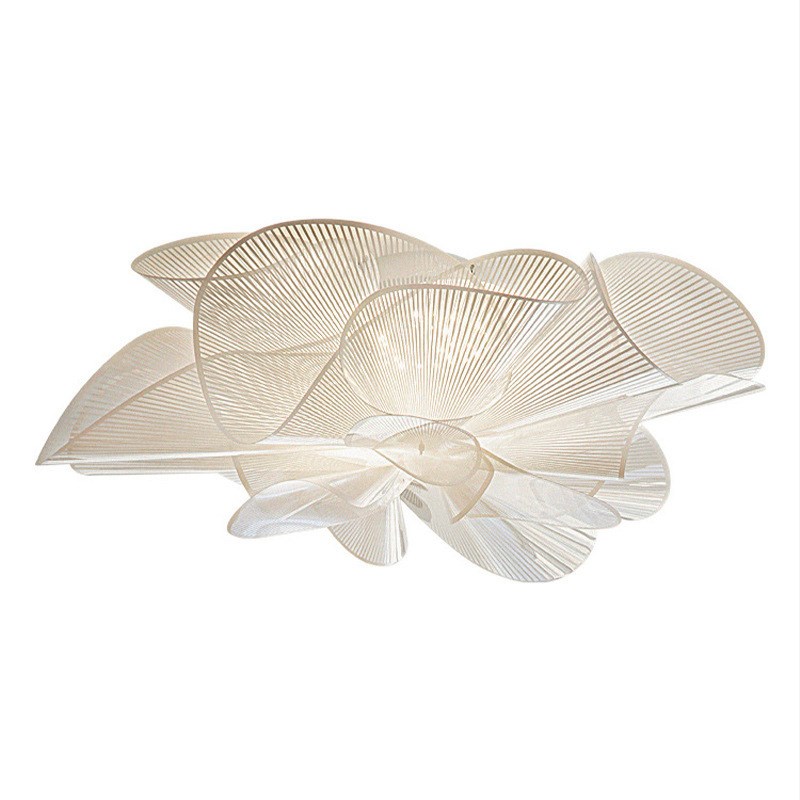 意大利设计师客厅吸顶灯温馨主卧室灯创意艺术儿童房花瓣灯饰跨境