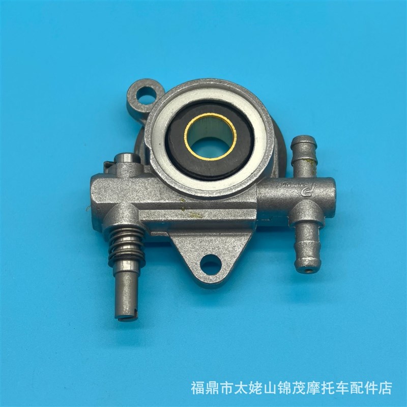 适配富世华油泵T435 365 450油泵涡轮油锯油箱盖伐木锯机油泵供油