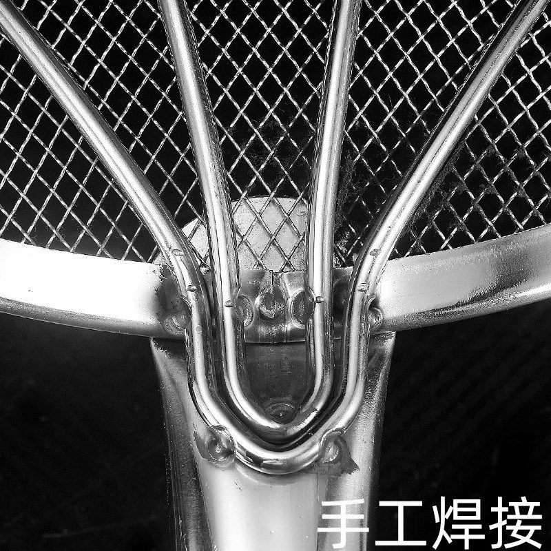 美厨304不锈钢漏勺 细网火锅捞面超细家用厨房网筛果汁豆浆过滤网