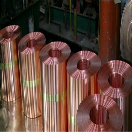 厂家T2/T3紫铜带现货 紫铜带激光切割加工 镀锡紫铜箔 紫铜平垫