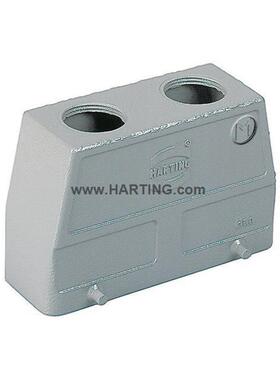重载连接器浩亭HARTING 19300240467 HAN 24B-HTE2-M32 双出线M32