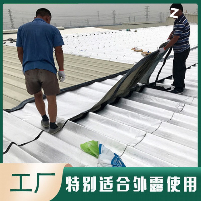 平房屋顶防水补漏材料房顶裂缝彩钢瓦卷材SBS自粘防水胶堵漏包邮